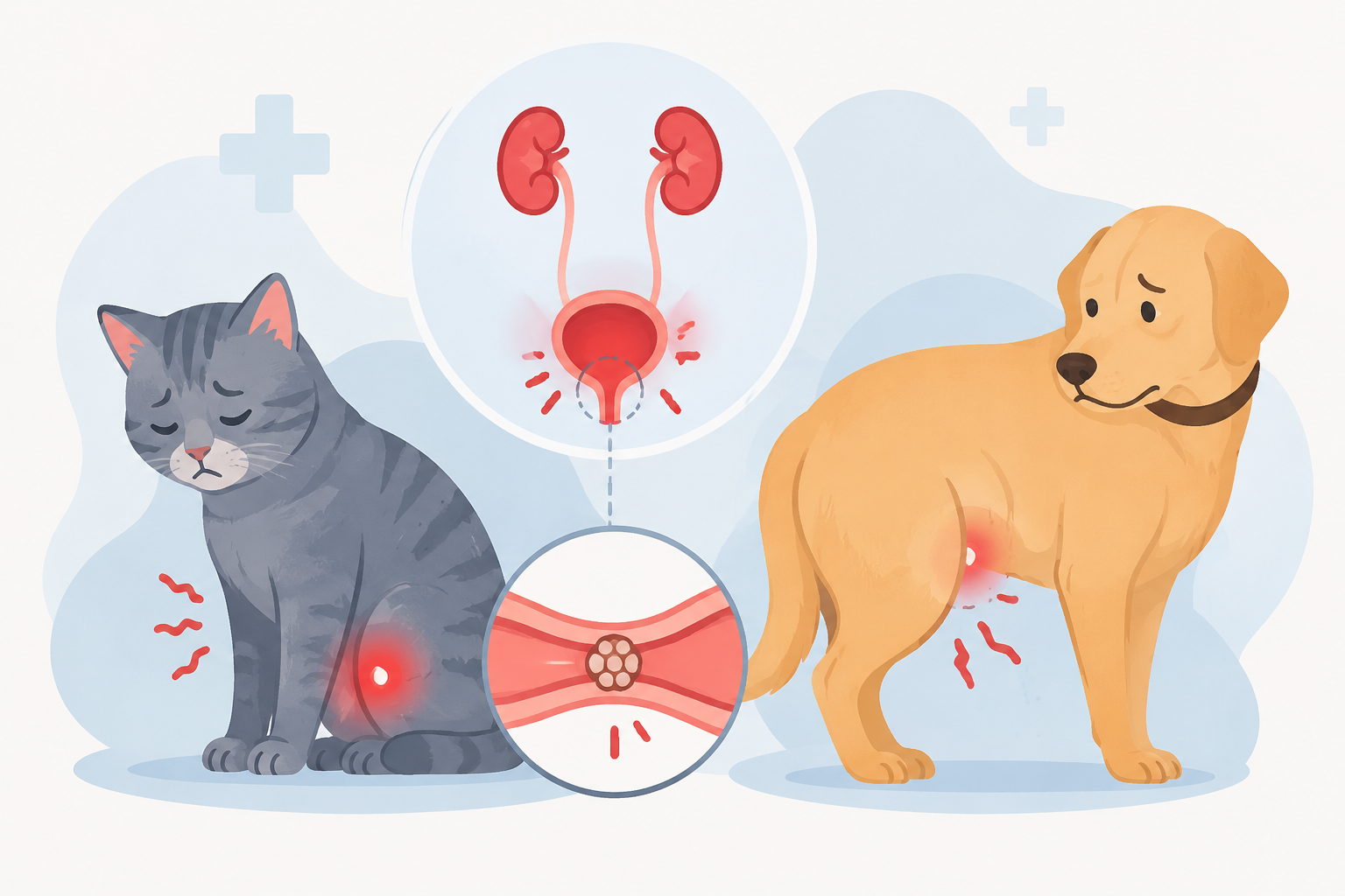 Kedi ve Köpeklerde İdrar Yolu Tıkanıklığı Neden Olur?