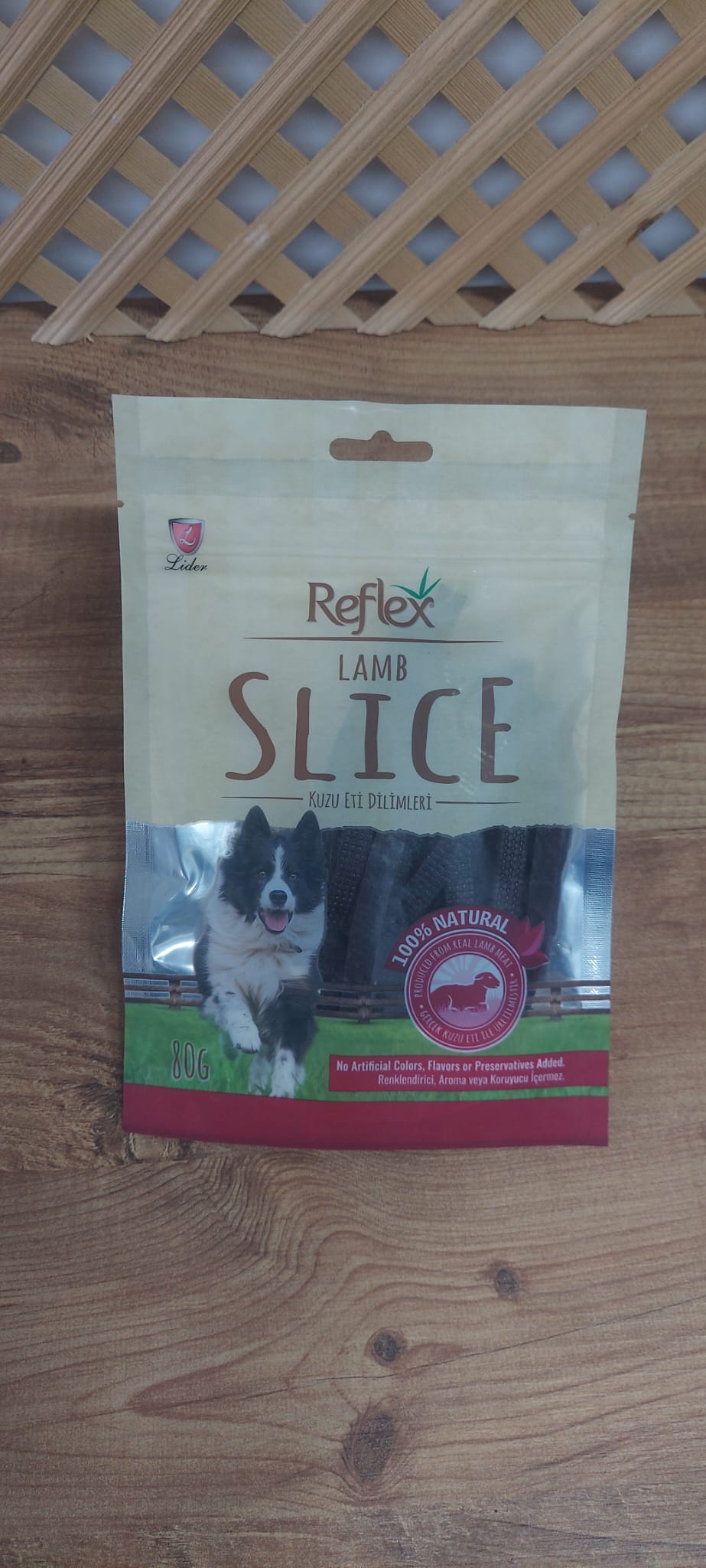 Reflex Kuzu Etli Dilim Köpek Ödül Maması 80 g 