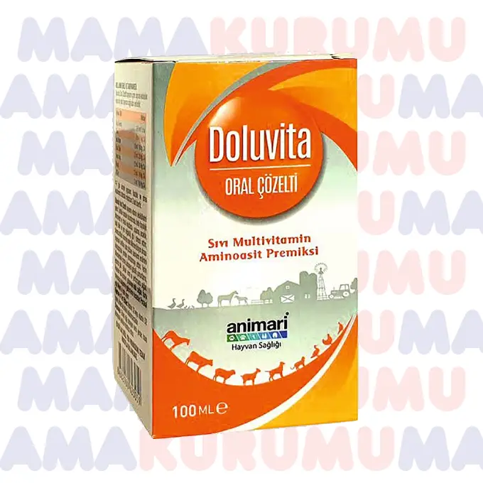 Doluvita Multivitamin Amino Asit Premiks, Sıvı Oral Çözelti, 100 Ml.