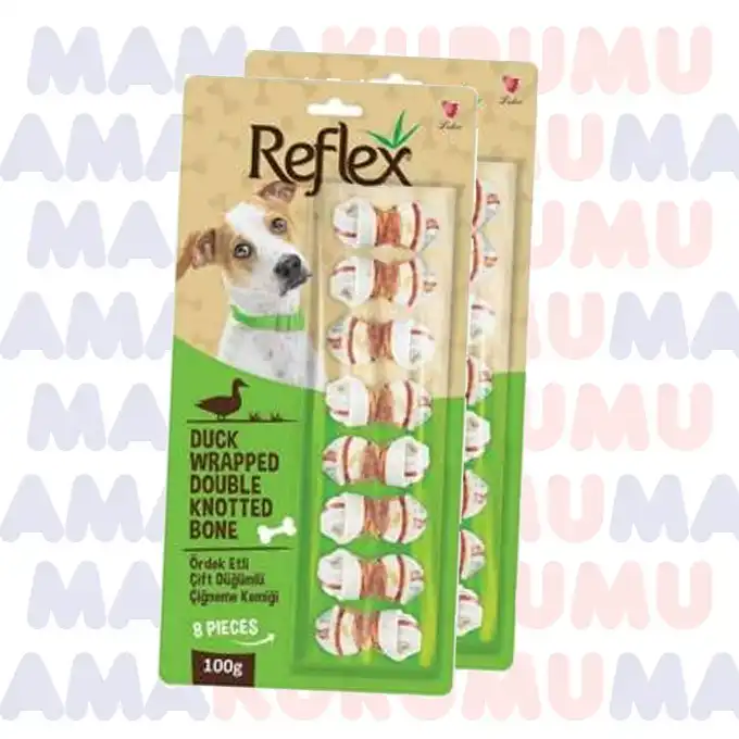 Reflex Ördek Etli Düğümlü Ödül Kemik (8'li paket)