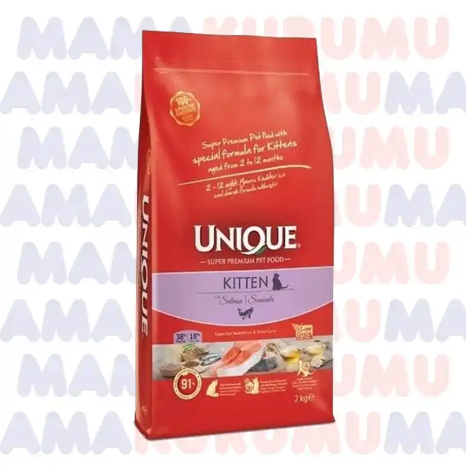 Unique Kitten Somonlu Kedi Maması 2 Kg