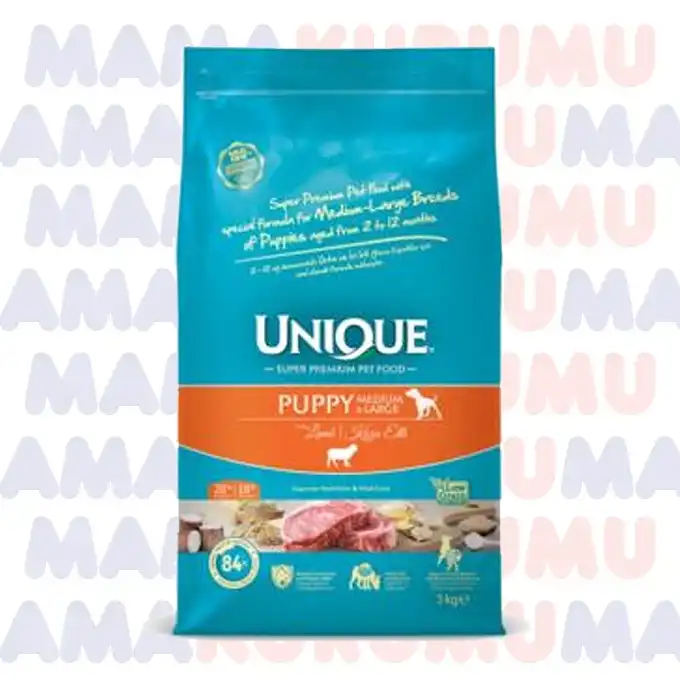 Unique Kuzulu Yavru Köpek Maması 3 Kg